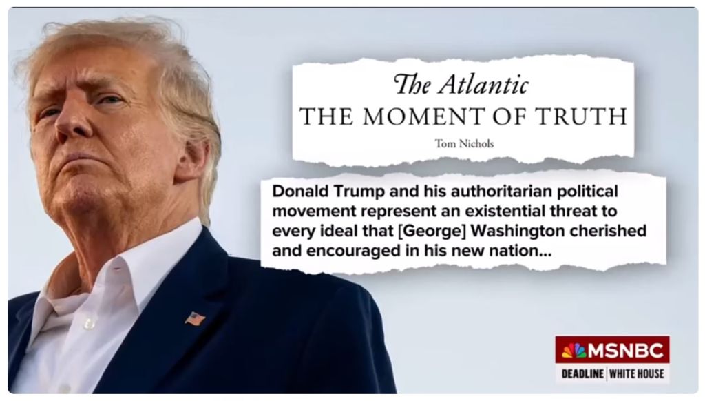 Trump the tyrant George Washington feared